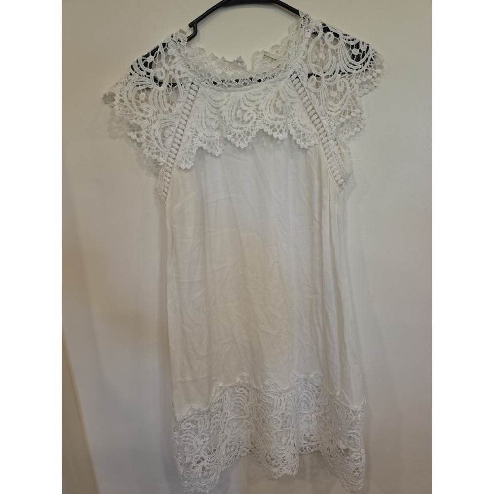 Fairycore Boho Romance Resort Wear  Andree Size S Lace Top